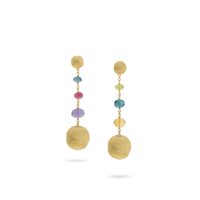 Orecchini Marco Bicego Donna Africa in Oro giallo Pietre dure OB1625-MIX02 - OB1625-MIX02